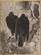 Kawanabe Kyōsai | Crow on a Branch | Japan | Meiji period (1868–1912 ...