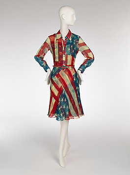 Catherine malandrino flag dress sale