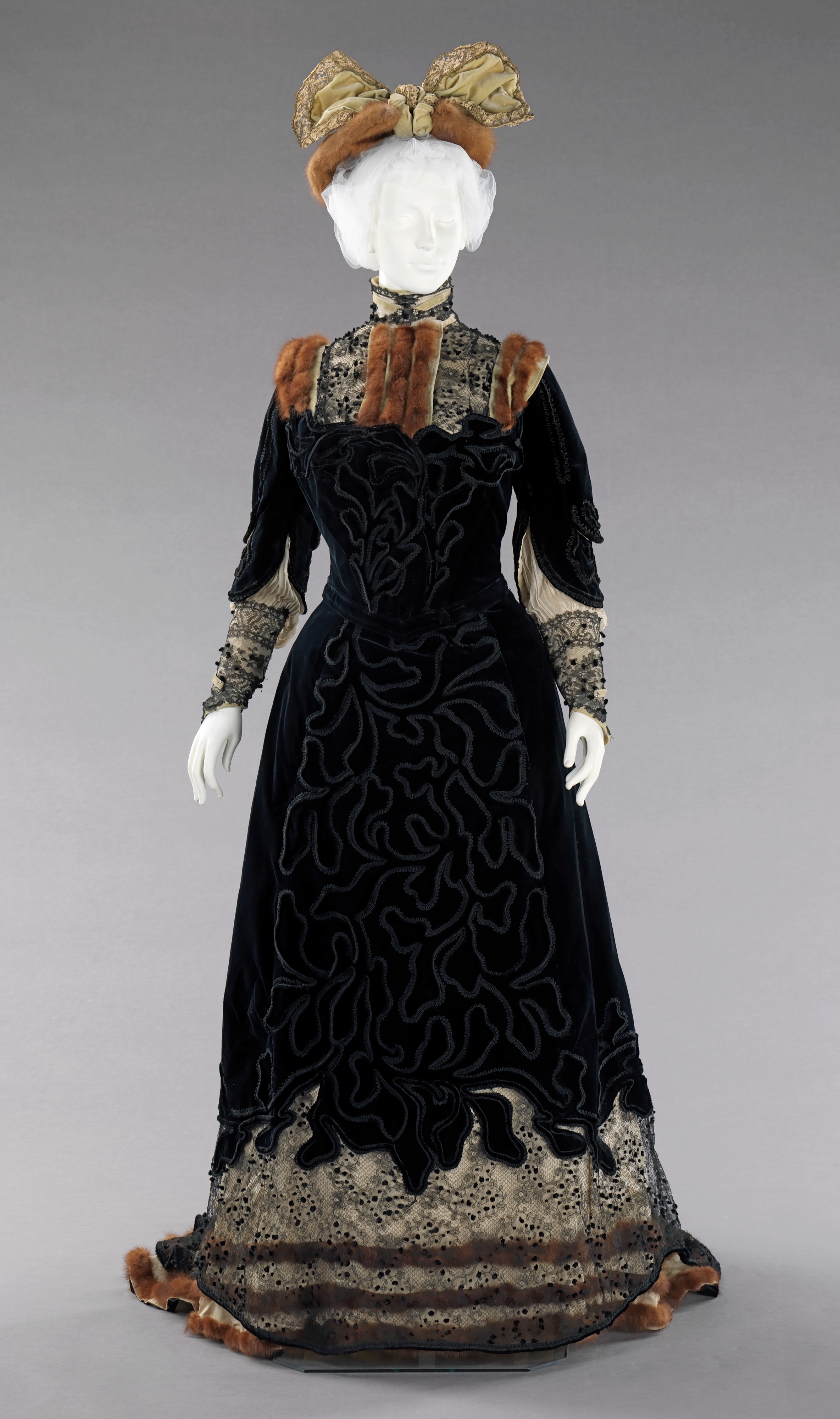 Платье 19 век Эдвардианская детали