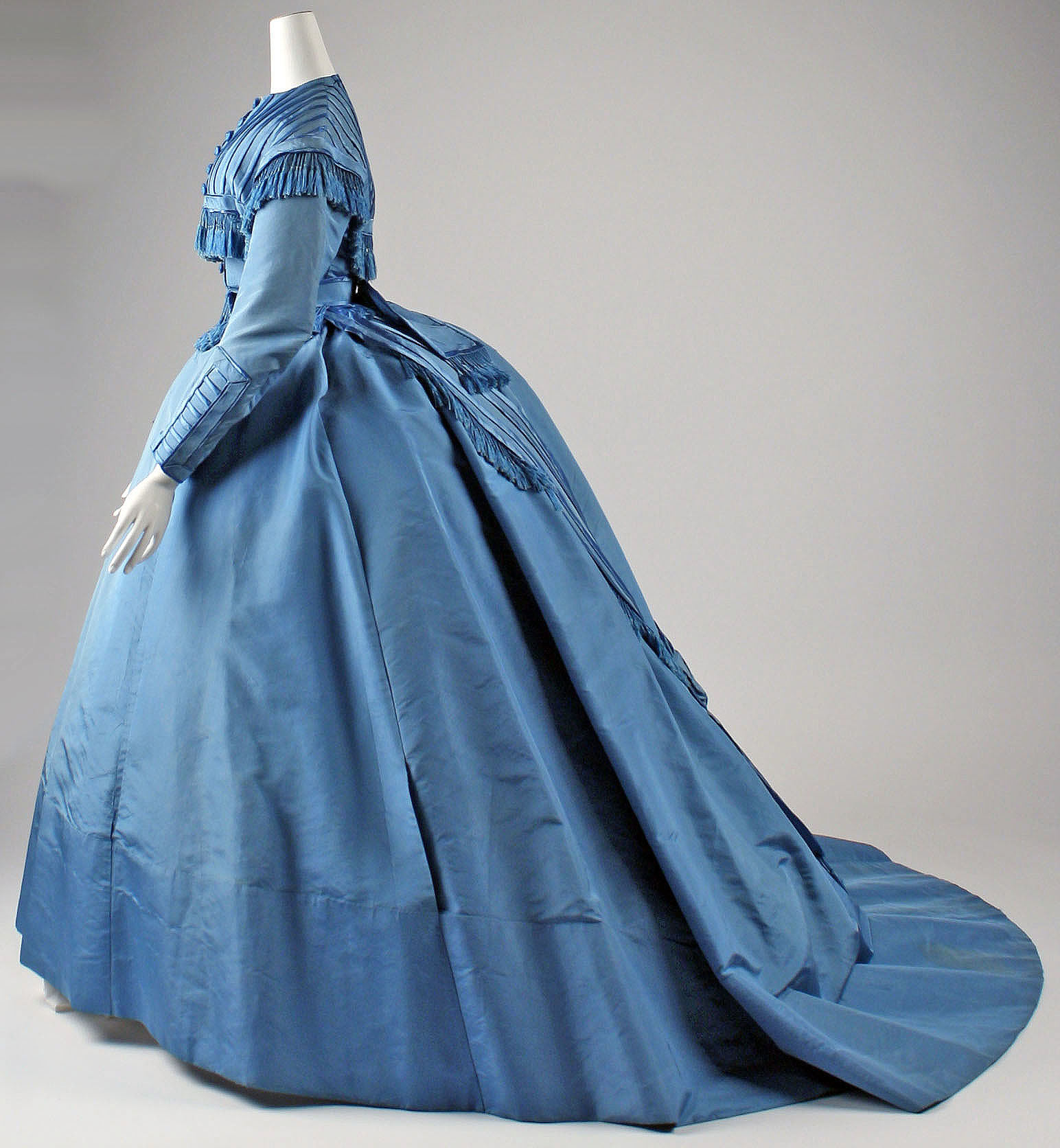 farm rio mystic blue lotus dress Blue Luna Puff Sleeve Organic Cotton Maxi Dress