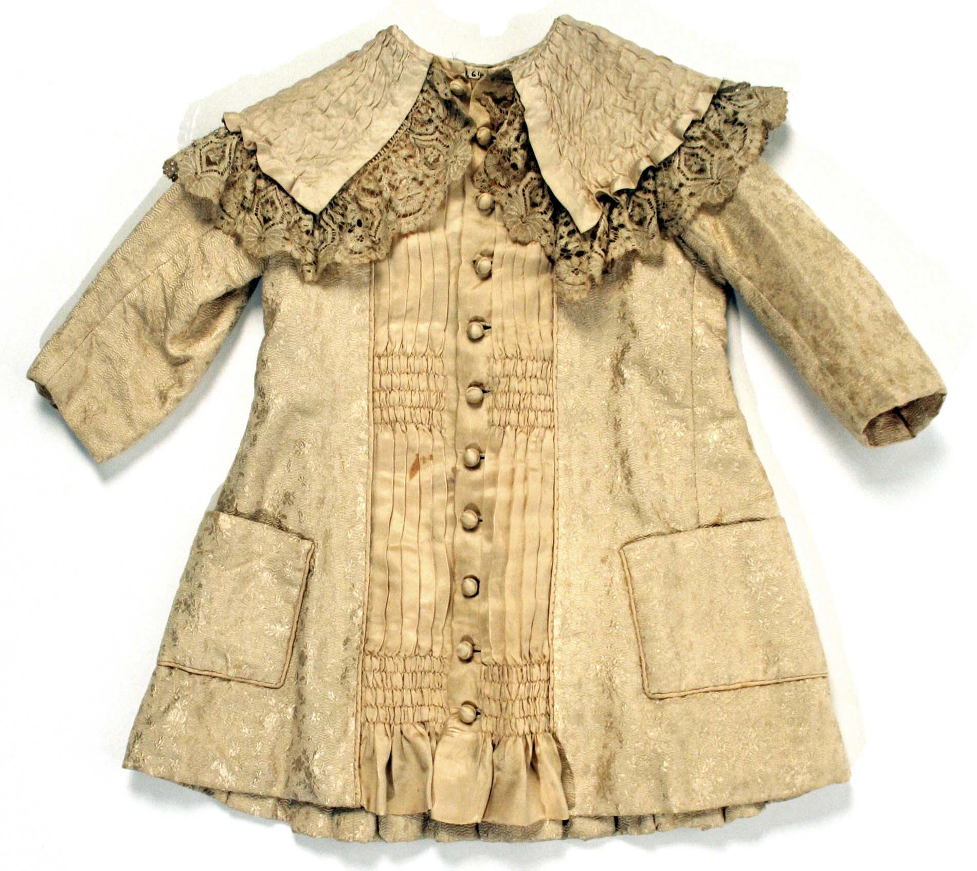 Пальто для антикварной куклы