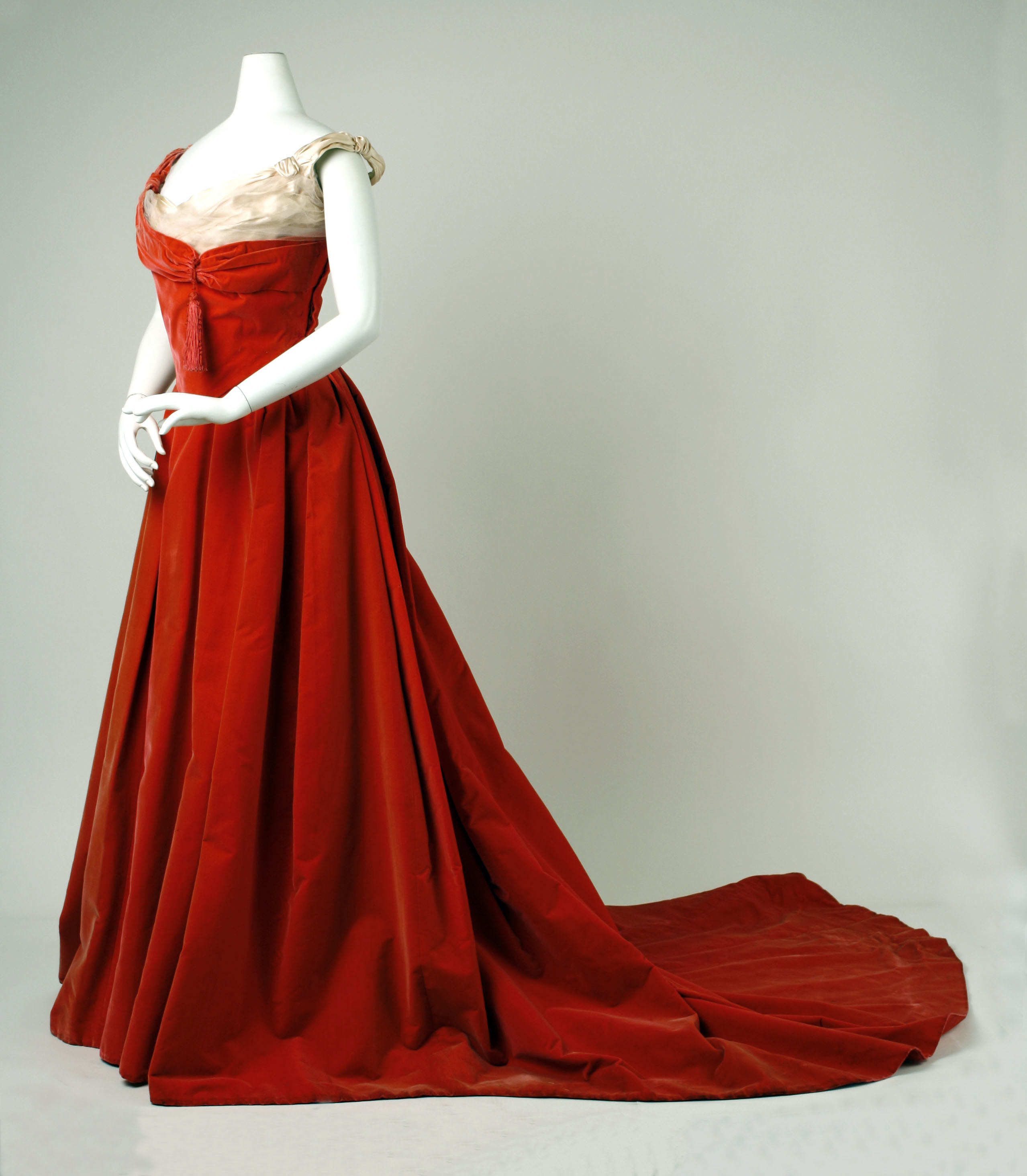 Attributed To House Of Worth Ball Gown French The Met