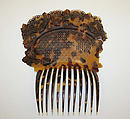 Comb, tortoiseshell, American