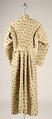 Dressing gown, cotton, British
