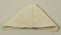 Cap, linen, British