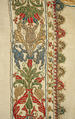 Smock, linen, silk and metal thread, Italian
