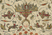 Smock, linen, silk and metal thread, Italian