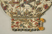 Smock, linen, silk and metal thread, Italian