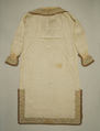 Shirt, linen, silk and metal thread, Italian