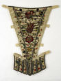 Stomacher, silk, American