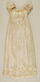 Dress, silk, piña, French