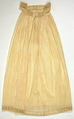 Dress, cotton, American