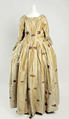 Dress, silk, French