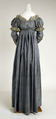 Dress, silk, American