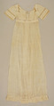 Dress, cotton, American