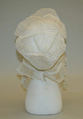 Cap, cotton, silk, American