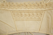 Bodice, cotton, American