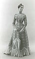 Dress, silk, French
