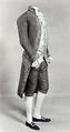 Suit, silk, British