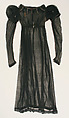 Dress, silk, British