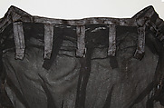 Dress, silk, British