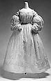 Wedding dress, cotton, French