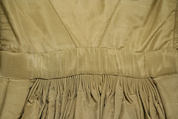 Walking dress, silk, American
