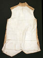 Waistcoat, cotton, French