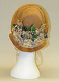 Poke bonnet, straw, American