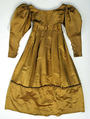 Dress, silk, French