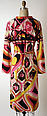 Dress, Emilio Pucci (Italian, Florence 1914–1992), wool, Italian