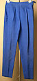 Trousers, Emilio Pucci (Italian, Florence 1914–1992), silk, Italian