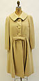 Coat, Mainbocher (French and American, founded 1930), wool, American