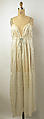 Lingerie, Mrs. Sylvia Pedlar (American, 1901–1972), cotton, American