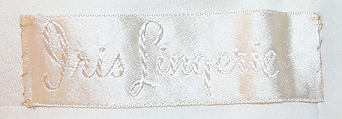 Nightgown, Mrs. Sylvia Pedlar (American, 1901–1972), [no medium available], American