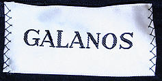 Dinner dress, James Galanos (American, Philadelphia, Pennsylvania, 1924–2016 West Hollywood, California), wool, American
