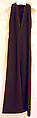 Dress, James Galanos (American, Philadelphia, Pennsylvania, 1924–2016 West Hollywood, California), wool, silk, American