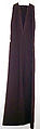 Dress, James Galanos (American, Philadelphia, Pennsylvania, 1924–2016 West Hollywood, California), wool, silk, American