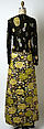 Evening dress, James Galanos (American, Philadelphia, Pennsylvania, 1924–2016 West Hollywood, California), silk, metal, American