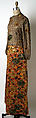 Dress, James Galanos (American, Philadelphia, Pennsylvania, 1924–2016 West Hollywood, California), metal, American
