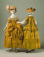 Dress, silk, French