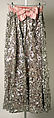 Evening dress, Sarmi, metallic, American