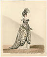 Fashion plate, Nicolaus Heideloff  British, paper, British