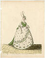 Fashion plate, Nicolaus Heideloff  British, paper, British