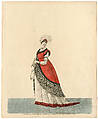 Fashion plate, Nicolaus Heideloff  British, paper, British