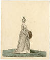 Fashion plate, Nicolaus Heideloff  British, paper, British