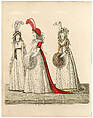 Fashion plate, Nicolaus Heideloff  British, paper, British