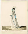 Fashion plate, Nicolaus Heideloff  British, paper, British