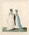 Fashion plate, Nicolaus Heideloff  British, paper, British