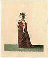 Fashion plate, Nicolaus Heideloff  British, paper, British